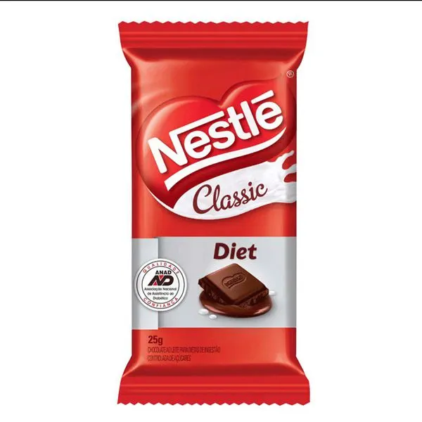 Chocolate classic diet 25g nestle