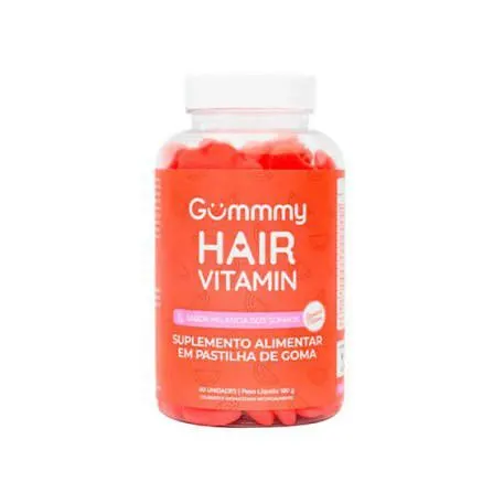 Gummy hair vitamin melancia 60 gomas