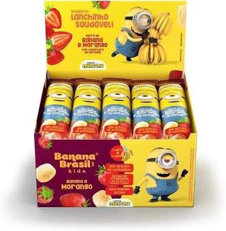 Barra de frutas kids  minions banana 22g