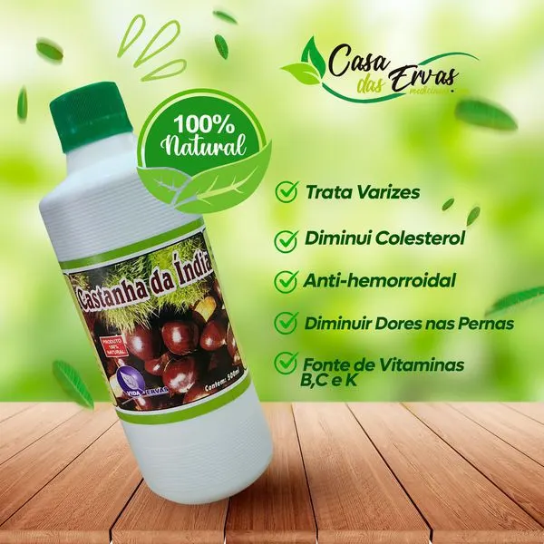 Elixir de castanha da índia enziervas 500ml