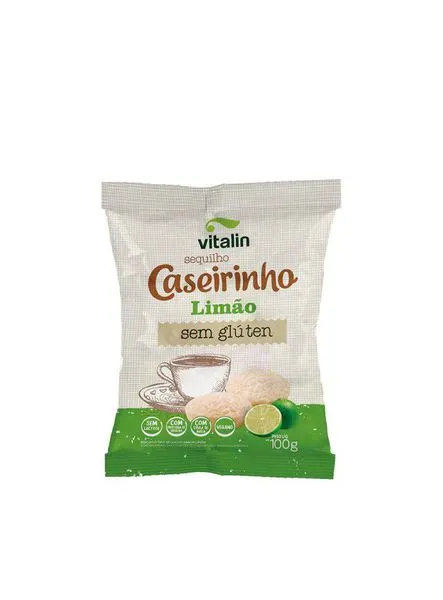 Biscoito caseirinhos sequilho limao vitalin