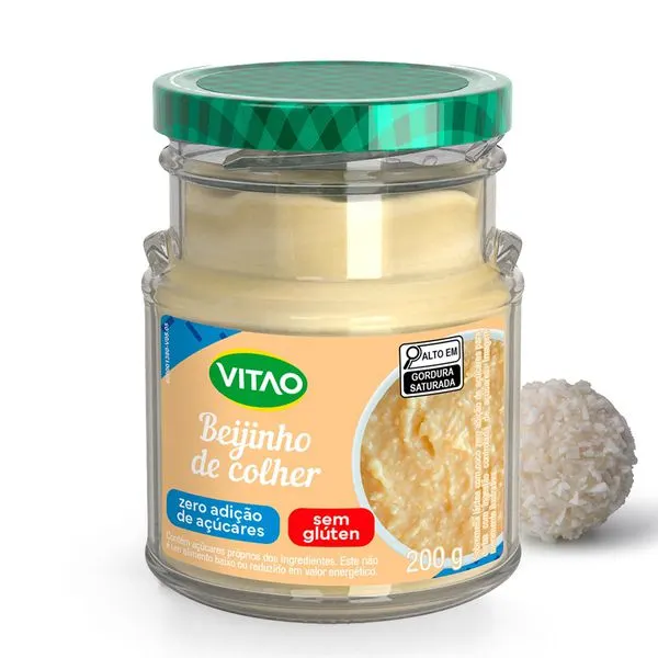 Beijinho de colher zero vitao 200g