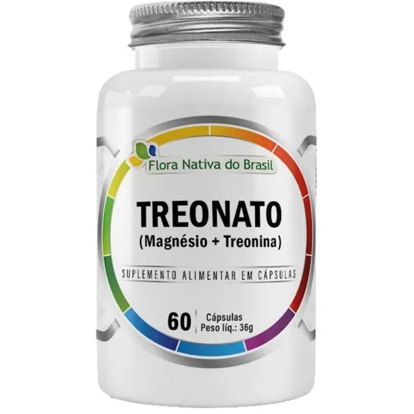 Magnésio treonato 60 caps 500mg natuser