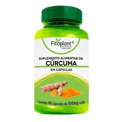 Cúrcuma longa 600mg 60 caps fitoplant