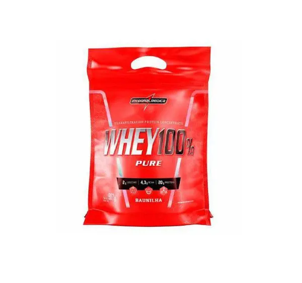 Whey refil 100% baunilha 900g im