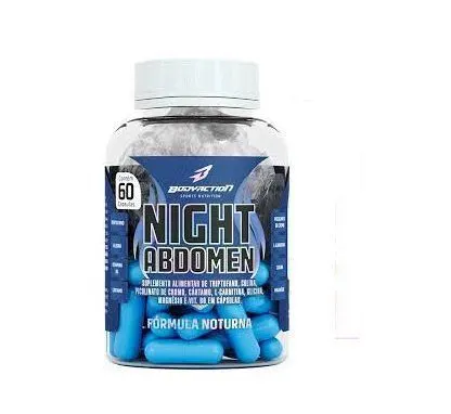 Night abdômen 60 caps bodyaction