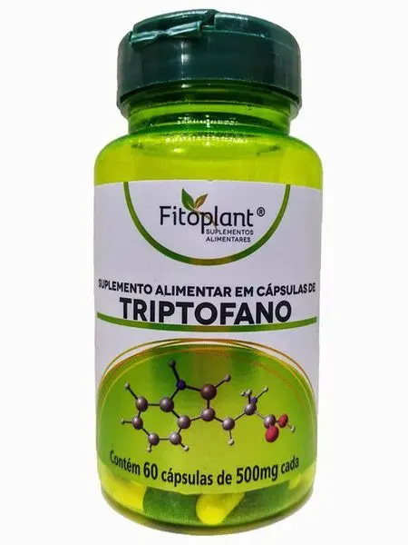 Triptofano 600mg 60 caps fitoplant