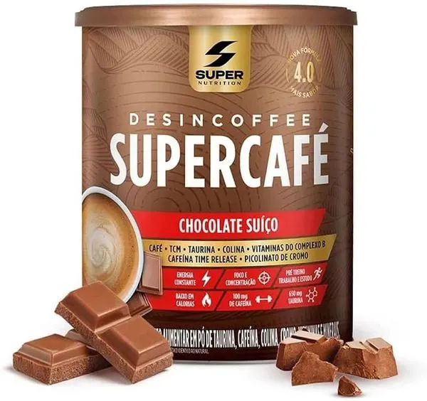 Desincofee supercafé sabor chocolate suíço 220g