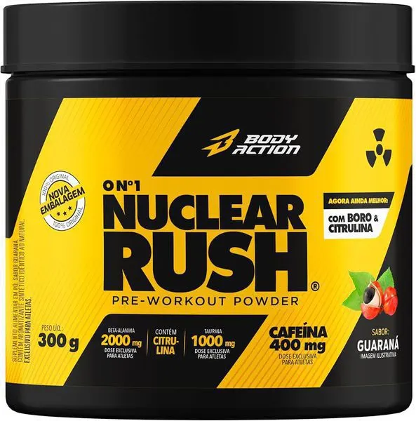 Nuclear rush 300g guarana