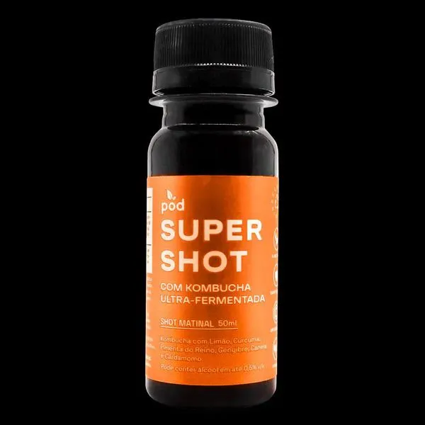 Bebida super shot pod kombucha 50ml