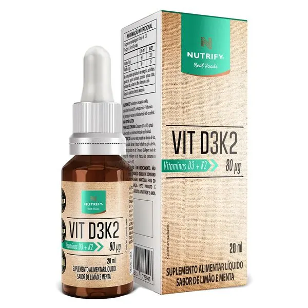 Vitd3k2 liquida 20ml nutrify