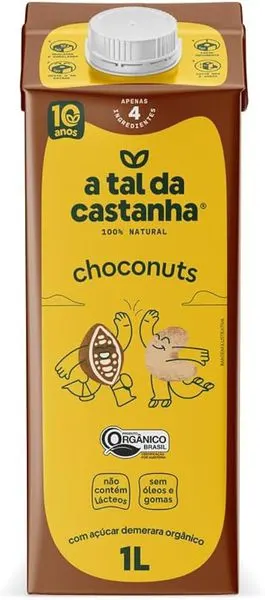 Bebida vegetal a tal da castanha choconuts 1l