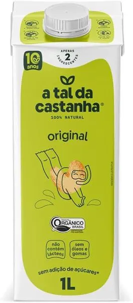 Bebida vegetal a tal da castanha original 1l