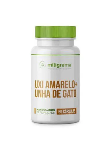 Uxi amarelo ganhad unha de gato biovitae 500mg