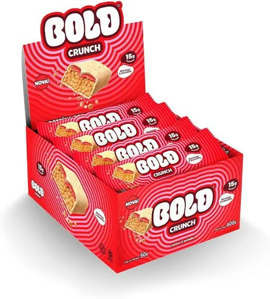 Barra de proteína morango/chantilly 60g bold