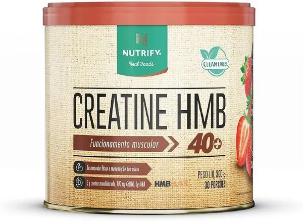 Creatine hmb morango 300g nutrify