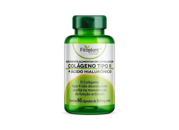 Colágeno tipo ii + ácido hialurônico 60caps