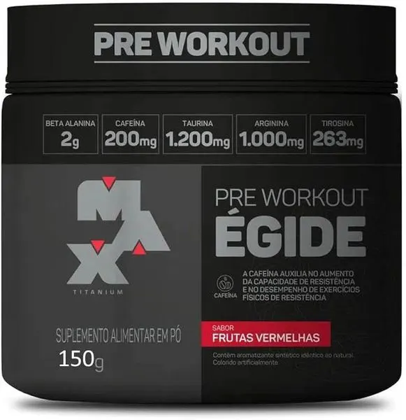 Égide pote 150g sabor frutas vermelhas max titanium