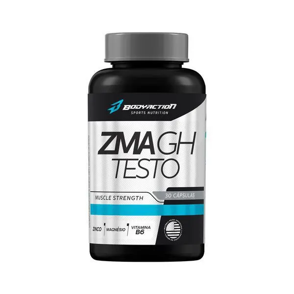 Zma gh testo  30 cápsulas bodyaction